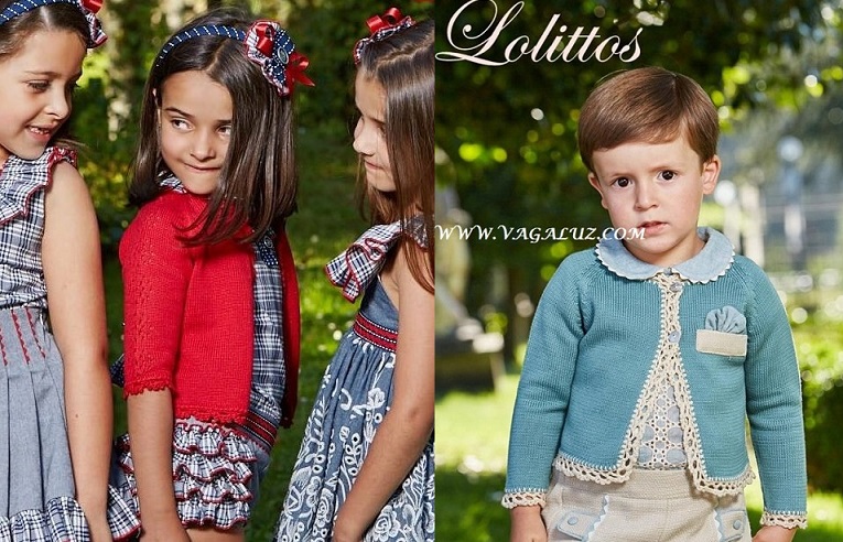 El azul celeste para niños y el rojo para niñas destacan en Lolittos.