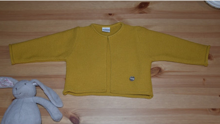 Mustard cardigan