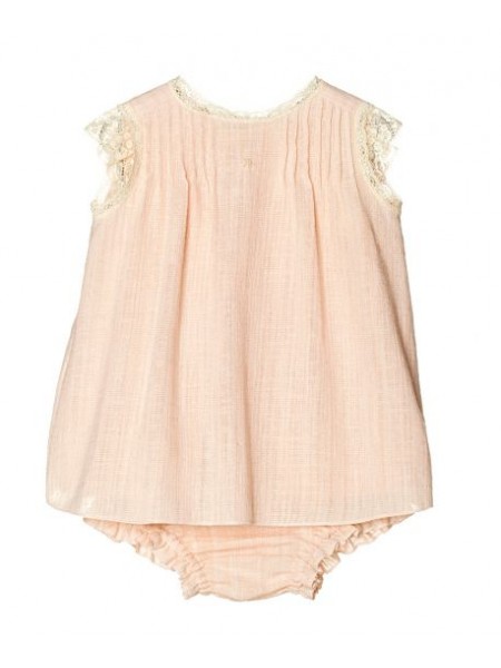 Baby girl pink dress by Nanos