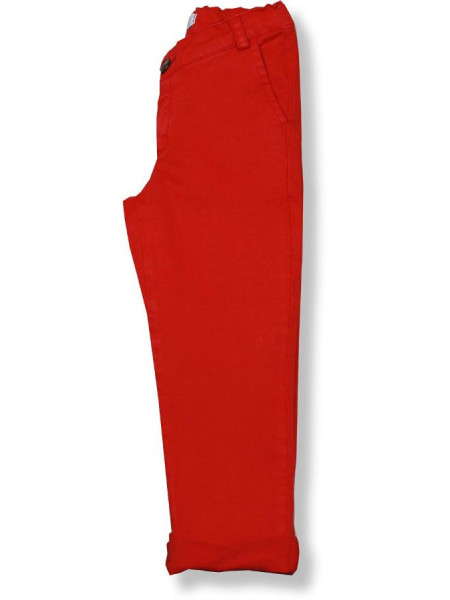 boy's red trousers
