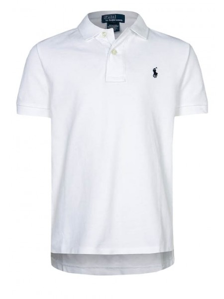 Boy's white Ralph Lauren shirt