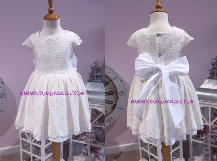 Charming white dress by Badum Badero