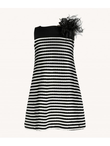 Girl's striped dress