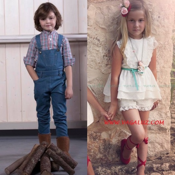 Dos look para los protagonistas de un cumpleaños infantil.