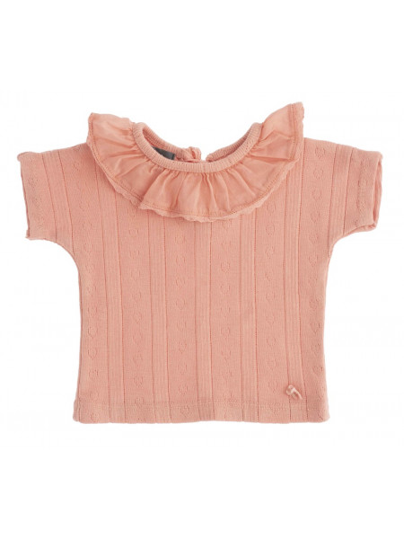 ORGANIC COTTON POINTELLE BABY T-SHIRT TOCOTÓ VINTAGE