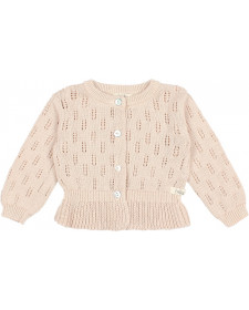 BABY GIRL ROSE CARDIGAN ALMA BÚHO