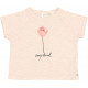 BABY GIRL ROSE COQUELICOT T-SHIRT BUHO