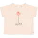 CAMISETA DE BEBÉ BUHO ROSA COQUELICOT