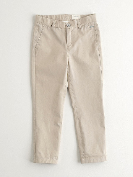 BOY BEIGE TROUSERS NANOS