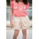 GIRL LUREX SHORTS LOUISE MISHA