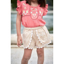 GIRL LUREX SHORTS LOUISE MISHA