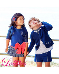 GIRLS BLUE BOLERO LOLITTOS