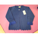 GIRLS BLUE CARDIGAN LOLITTOS