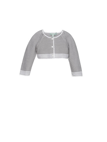 BABY GREY CARDIGAN