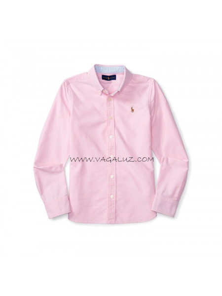 camisa ralph lauren rosa