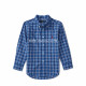 CAMISA NIÑO POLO RALPH LAUREN CUADROS AZULES talla m(10a12)