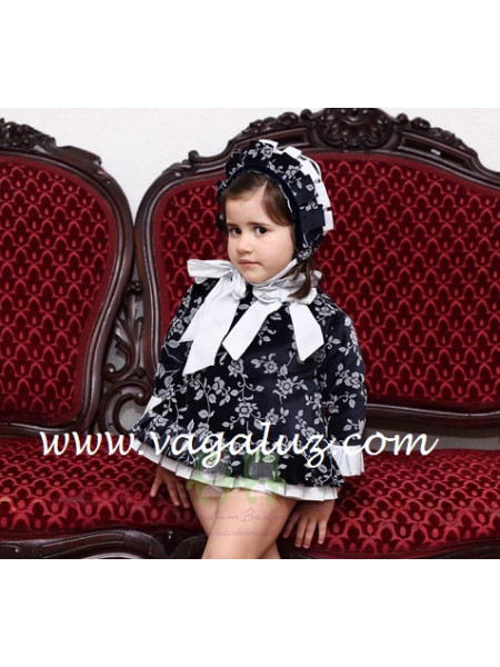 GIRLS DRESS NAVY BLUE