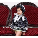 GIRLS DRESS NAVY BLUE