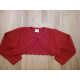 GIRLS RED BOLERO