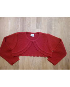 GIRLS RED BOLERO