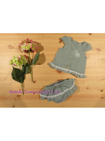 BLOUSE WITH BLOOMER BABY