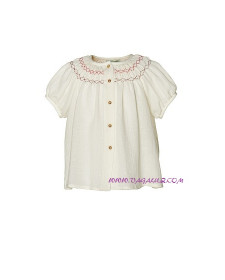 BLUSA NIÑA NANOS CRUDO