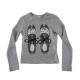GIRLS T-SHIRT WITH SHOES PRINT MISS GRANT
