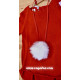 GIRLS NECKLACE THE LITTLE RED RIDING HOOD