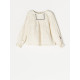 BLUSA DE NIÑA NANOS CRUDO