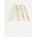 BLUSA DE NIÑA NANOS CRUDO