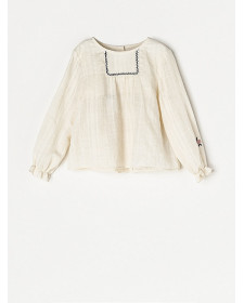 GIRLS BEIGE BLOUSE