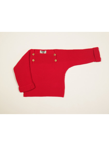 BABY RED SWEATER JOSE VARON