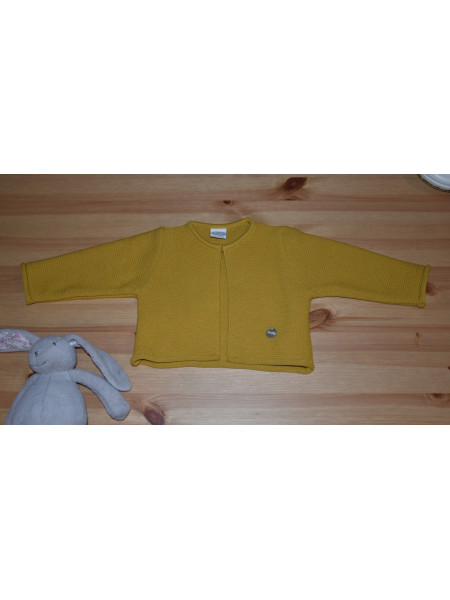 BABY GIRL MUSTARD BOLERO ROCHY