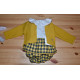 BABY GIRL MUSTARD BOLERO ROCHY