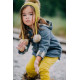 CHILDREN MUSTARD TROUSERS TUL Y POMPON