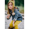 CHILDREN MUSTARD TROUSERS TUL Y POMPON