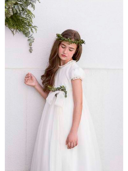 GIRL FIRST COMMUNION DRESS TETE Y MARTINA 1009VA MG