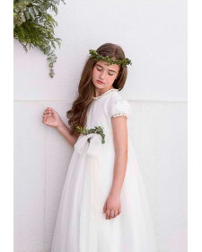 GIRL FIRST COMMUNION DRESS TETE Y MARTINA 1009VA MG