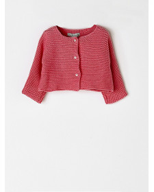 BABY GIRL FUCSIA CARDIGAN