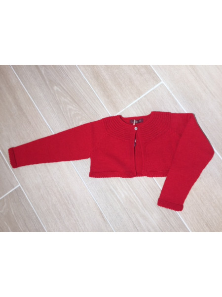 GIRL RED CARDIGAN LOAN BOR