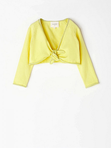 CHAQUETA NIÑA NANOS AMARILLO