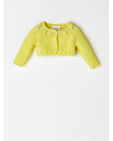 BABY GIRL YELOW CARDIGAN