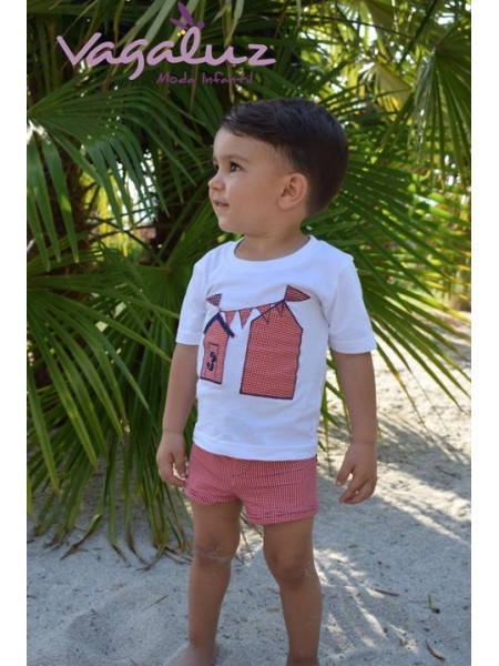 BOYS T-SHIRT AND SWIM SHORTS HOUSE LOLITOS