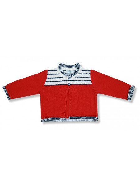 BABY BOYS SAILOR CARDIGAN FOQUE