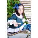 GIRL GREEN SUETER KID´S CHOCOLATE