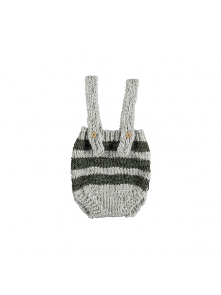 BABY KNITTED SHORTIES WITH STRAPS PIUPIUCHICK