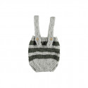 BABY KNITTED SHORTIES WITH STRAPS PIUPIUCHICK