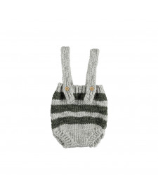 BABY KNITTED SHORTIES WITH STRAPS PIUPIUCHICK