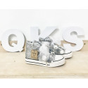 GIRL GLITTER BOOTS SILVER