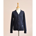 BOY NAVY CARDIGAN GUESS